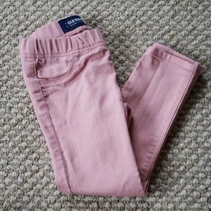 Pink skinny jeggings